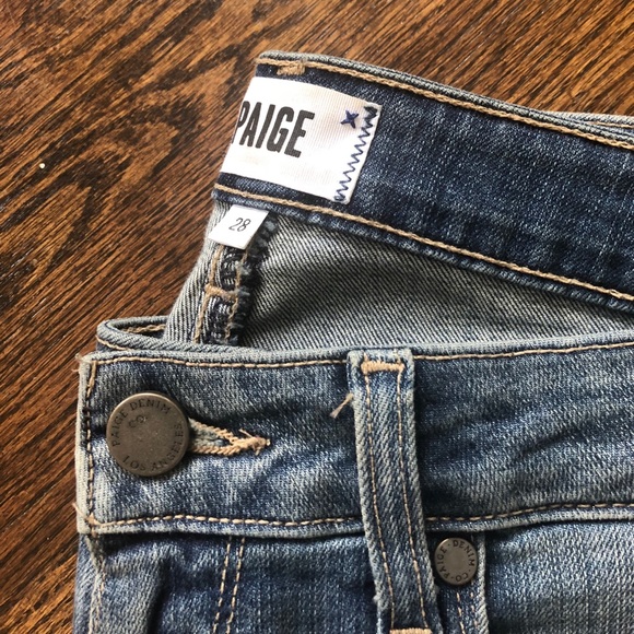 PAIGE Denim: Distressed Ultra Skinny - Picture 5 of 5